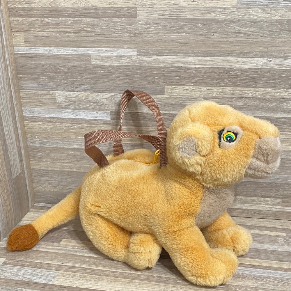 The Lion King Disney Store Plush Lion purse Nala cub
